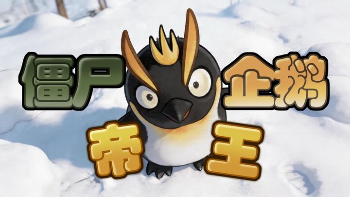 Snowy Night: Emperor Penguins!