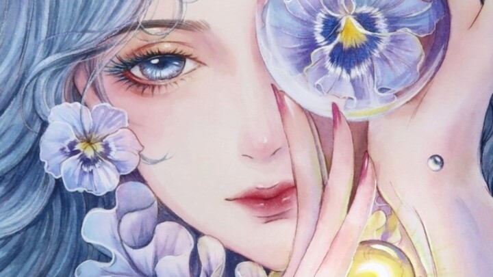 Crush Art: Pansy