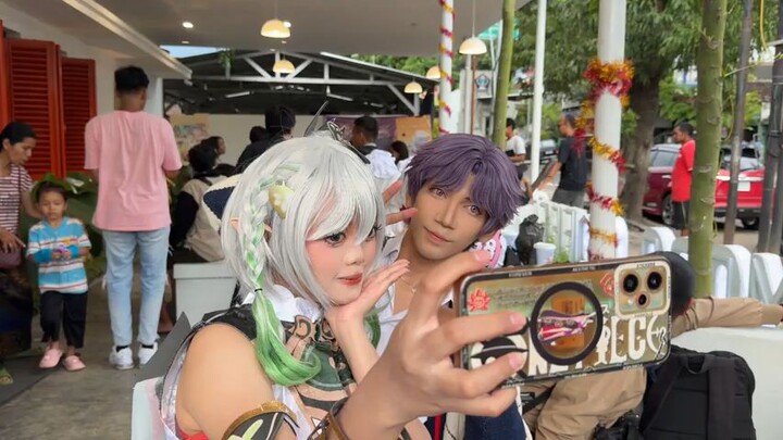 VLOG: Cosplay di Tomoro Coffee Wlingi Blitar [Melody