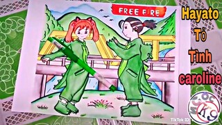 Tik Tok Free Fire | Khi Hayato Tỏ Tình Crush Phiên Bản Tranh Vẽ | Ngọc K9