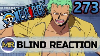 One Piece Episode 273 Blind Reaction - THAT WAS SICK!!!