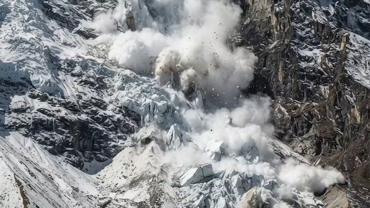 Massive Himalayan Glacier Collapse in Nepal! 😱🏔️