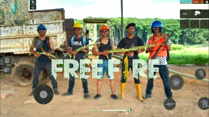FREE FIRE REAL IN LIFE INDONESIA || VERSI JAWA