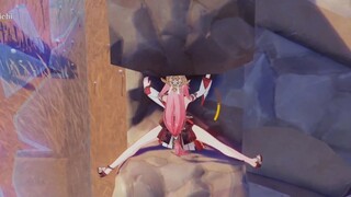 شينزي: آه، حار جدًا، حار جدًا...