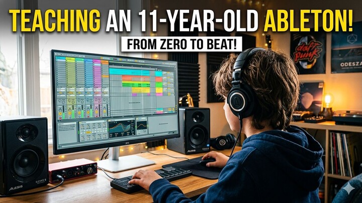 Can an 11-Year-Old Make Electronic Music? (Spoiler: Yes!)