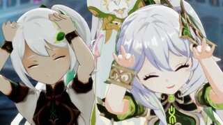 Kencan online muncul di sebelah kiri, pasangan kencan online di sebelah kanan. Sejujurnya, cosplay I