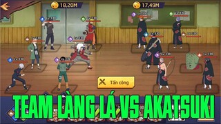 HUYỀN THOẠI NHẪN GIẢ - LẦN ĐẦU MỞ RA ĐẠI CHIẾN TEAM LÀNG LÁ VÀ TEAM AKATSUKI :))) CẢM NHẬN SỨC MẠNH