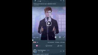 Never Gonna Give You Up | Japanese Version ❤️