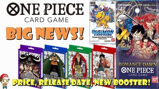 BIG One Piece TCG Update! 1st Ever Promo Pack, Prices, Release Date! (HUGE One Piece TCG News)