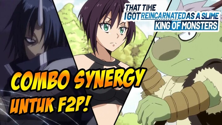 COMBO SYNERGY TERBAIK! UNTUK FREE PLAYER COCOK UNTUK SPACE GAP - TENSURA : KING OF MONSTER INDONESIA