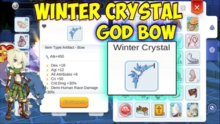 GOD BOW - Winter Crystal | Damage Test | Ragnarok Mobile Eternal