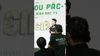 Thành Cry (Trấn Thành) chia sẻ về sự nghiệp tại tiệc tri ân phim Bố Già