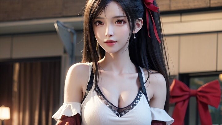 Ai Tifa, goddess, sexy lady, illustration