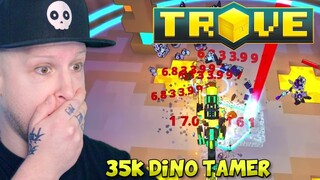 Trove 35k Power Rank Dino Tamer U10 & Delves Gameplay