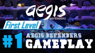 Aegis Defenders Gameplay 15Min (No Commentary) | First Level for Beginner