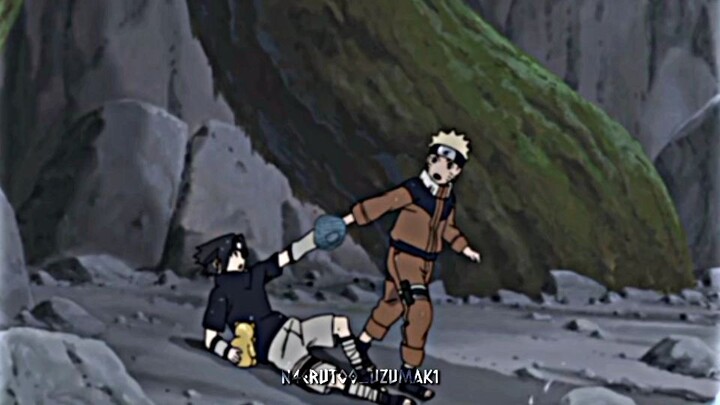 Naruto & Sasuke Funny Moment. Air nya sampe ngebentuk love 🤣🤣