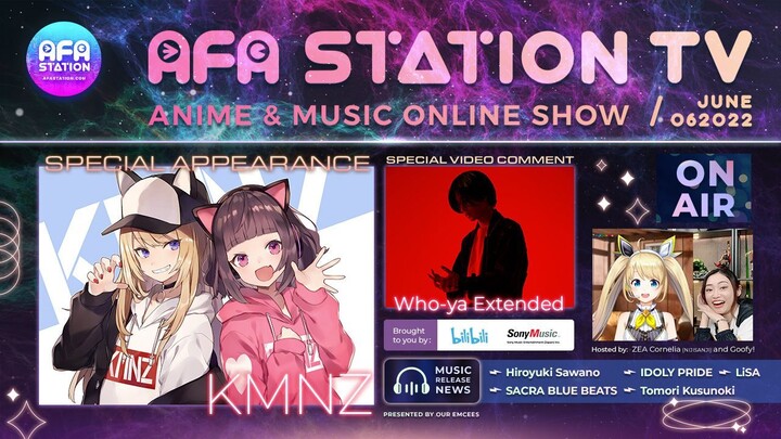 AFA Station TV Anime & Music Online Show June 2022