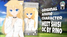 [ Speedpaint ] My Original Character Shisi si kucing