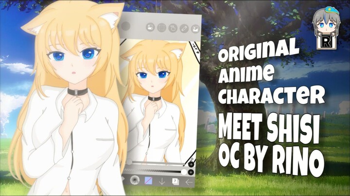 [ Speedpaint ] My Original Character Shisi si kucing