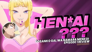 BUKAN HENT*I, INI ROM-COM YANG PENUH KEBAIKAN | DOSANKO GAL WA NAMARA MENKOI EP.1 #animereview ep.8