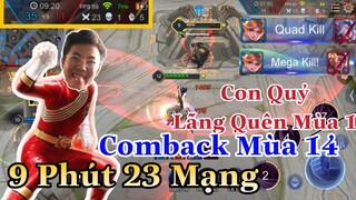 1 Con Quỷ Bị Lãng Quên & Đã Comback Mùa 14 Mang Tên Butterfly | 9 Phút 23 Mạng Ăn Megakill Cực Dễ