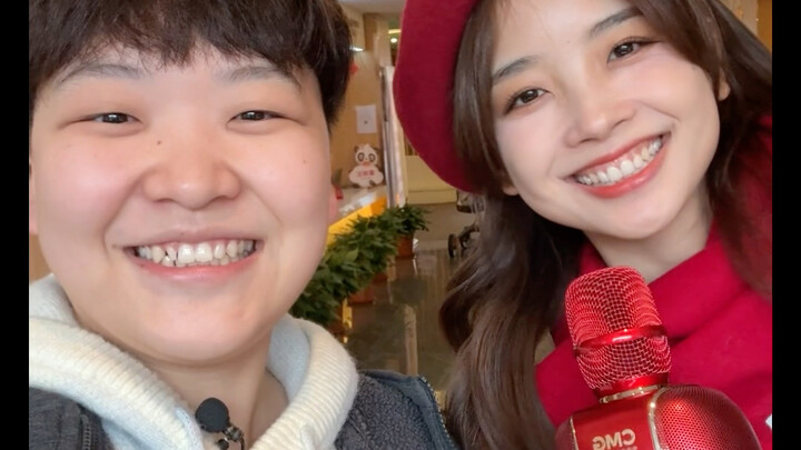 I feel so embarrassed that I took a photo with your wife without even saying hello.