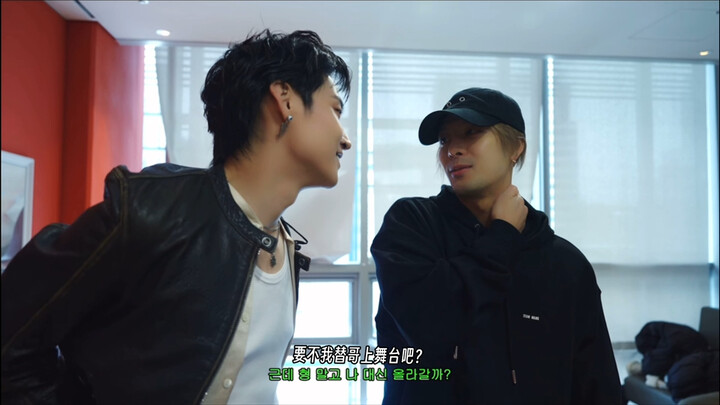 Jackson Wang visited Lin Zaifan on set—finally, they’ve shared a scene together! My grin is even har