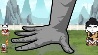 The Stupid Animation Sun Xiaokong Episode 86: Three Buddhist masters attack Wukong? Is that so aweso