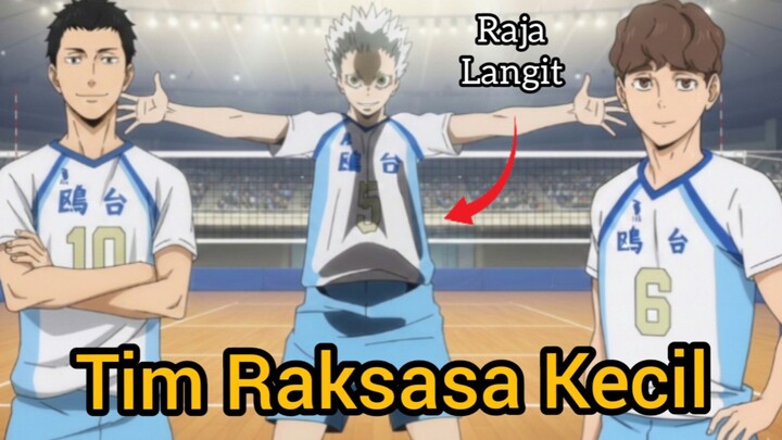 3 Fakta Unik Tim Kamomedai, Tim Raksasa Kecil Haikyuu!!