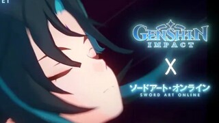 【原神/搬运】2.7荒梦藏虞渊×刀剑神域SAO『Anima』动画开场