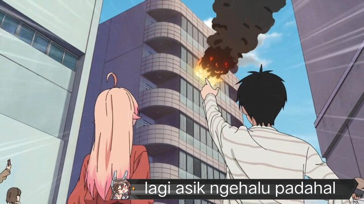 #KompetisiKreasiUnggahan3 , lagi menghalu malah ada kebakaran