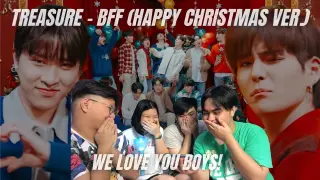 PINOY TEUMES REACT TO TREASURE - WEB DRAMA '남고괴담' OST [BFF] (HAPPY CHRISTMAS ver.) | REACTION VIDEO