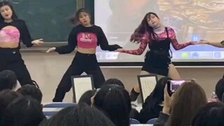 [Savage] Hunan University of Science and Technology aespa struggled to move in the classroom dance b