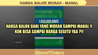 HARGA BALOK DARI YANG MAHAL SAMPAI YANG MURAH ❓❓❗❗