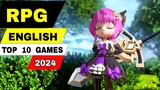 Top 10 BEST ACTION RPG ENGLISH VERSION GAMES for Mobile 2024 | Best ARPG for Android iOS 2024