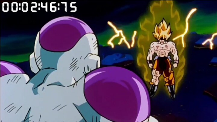The last five minutes of Namek: precious, authentic footage