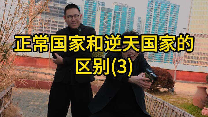 Perbedaan antara negara normal dan negara yang melawan alam (3)
