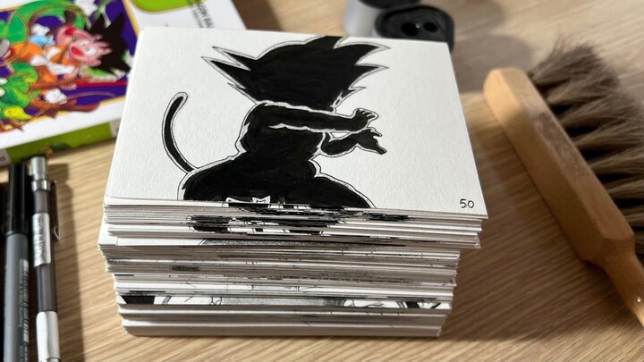 Animated book "Dragon Ball": Goku's first appearance, 272 pictures in 90 hours!