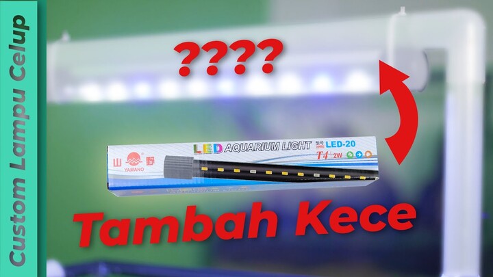 Upgrade Lampu Celup Jadi Hanging (Hanging Aquarium Lamp Tutorial)