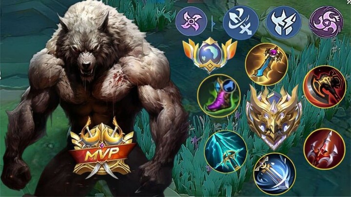 BEST BUILD FOR ROGER | EVOTIONARY BUILD AND EMBLEM🔥