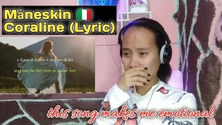 Måneskin - Coraline || First time reaction
