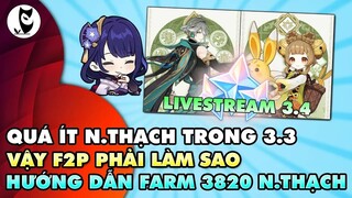 Còn rất ít NGUYÊN THẠCH FREE trong 3.3, Hướng Dẫn Farm 3820 Nguyên Thạch Còn Lại Của 3.3