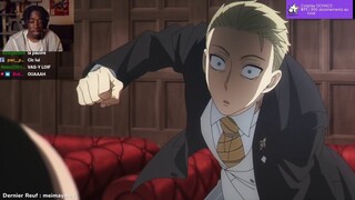 Koumo réagit a Spy X Family