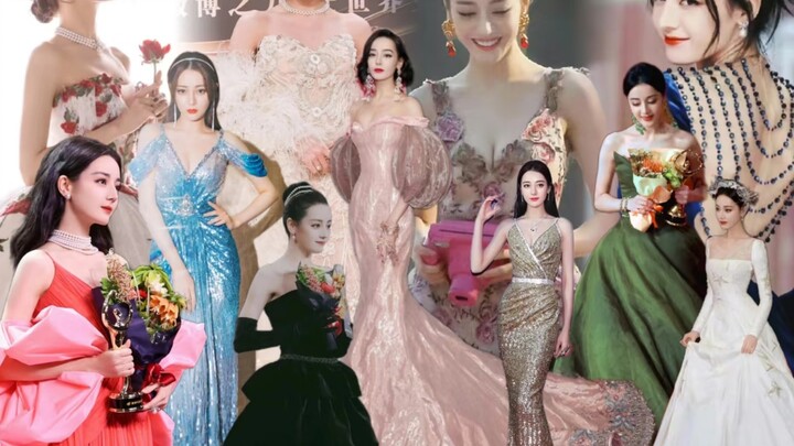 Every time this video is detected as a re-upload, it gets reposted again—Dilraba’s red-carpet look c