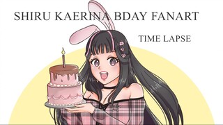 Shiruu Kaerina Bday Fanart [Timelapse]