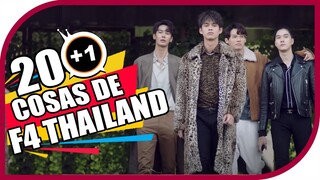 20+1 COSAS DE: F4 Thailand: Boys Over Flowers FT. @julykawaii | KAMUITV