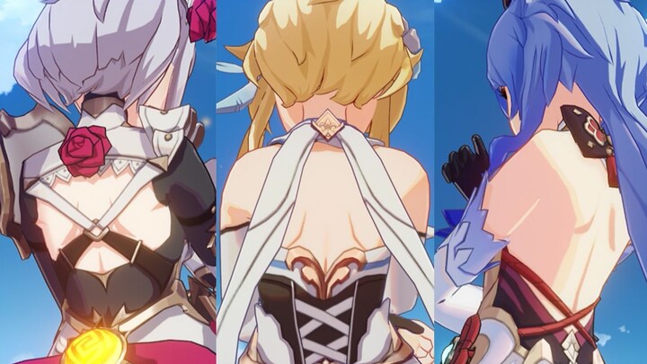 [Genshin Impact] After fans saw the waist, they said they wanted to see the back—so here it is! We’l