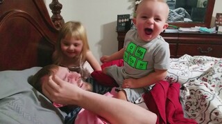 Cutest Baby Wake Up Daddy 👶👶👶 Funny Cute Video Compilation