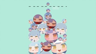 แปลงโฉมหน้ากลมเล็กๆ——เพลิดเพลินกับเดสุวะใน 1 นาที~
