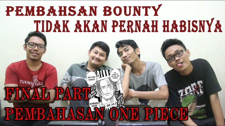 PEMBAHASAN ONE PIECE ! APAKAH BOUNTY SHANKS 4 MILIAR BISA DI ANGGAP LEMAH